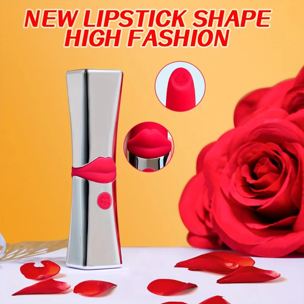 Portable 10 Speed Massage Vaginal Electric Shocker Female G-spot Lipstick Bullet Mini Vibrator for Women Adult Sex Toy-2